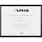Lorell Certificate Frame 8.50" x 11" Frame Size Rectangle 49215 - alternate 1